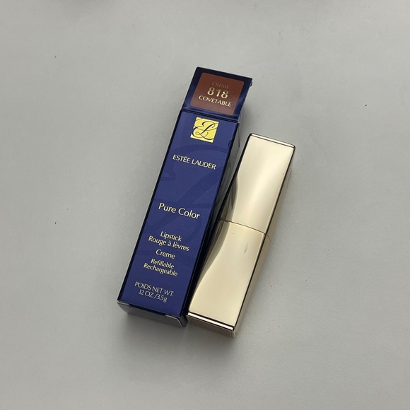 NEW ESTEE LAUDER Pure Color Creme Lipstick 818 COVETABLE Full Size 0.12oz - Picture 1 of 5